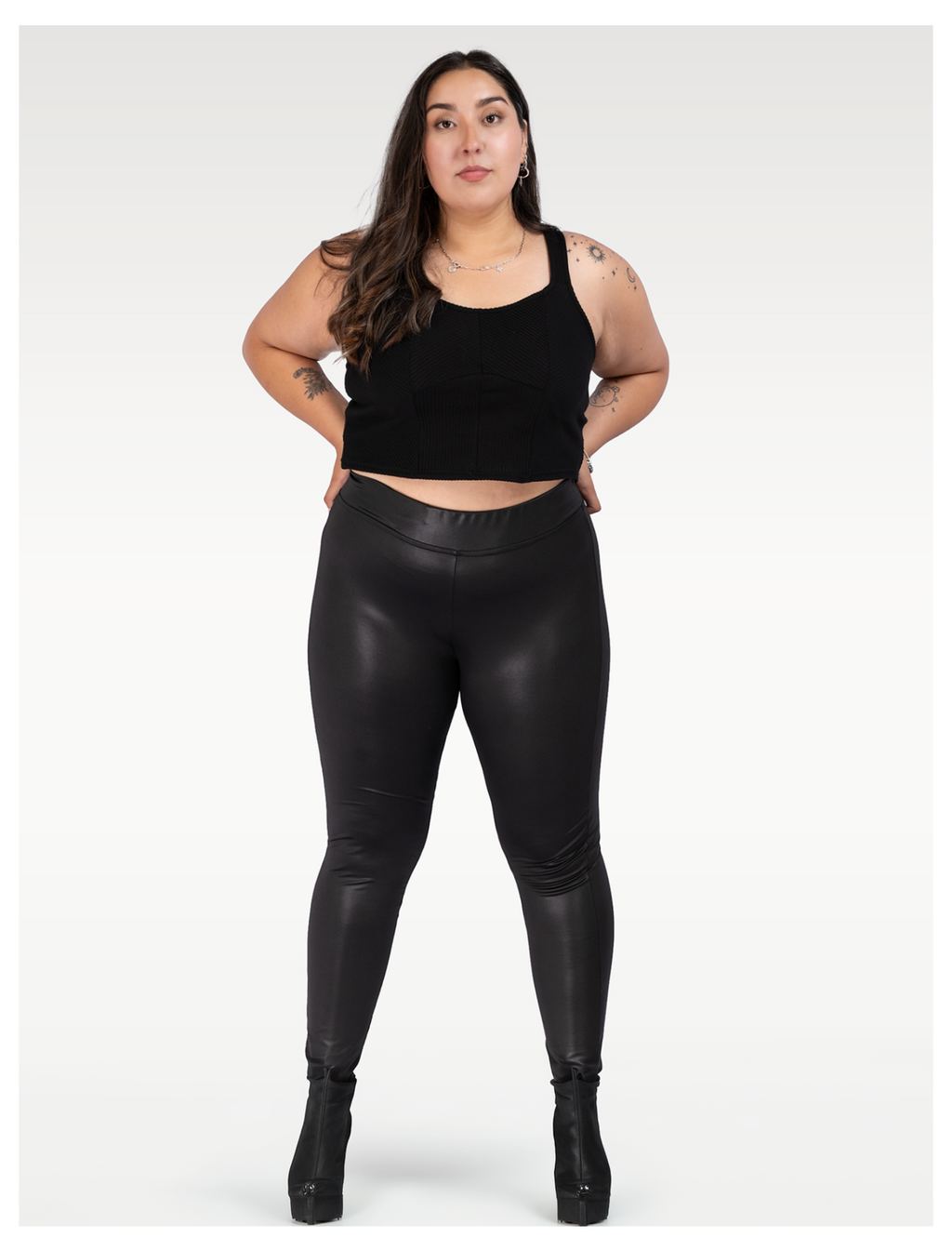 Calza Ecocuero Mujer Talla Grande - Curvy Plus Size Chile