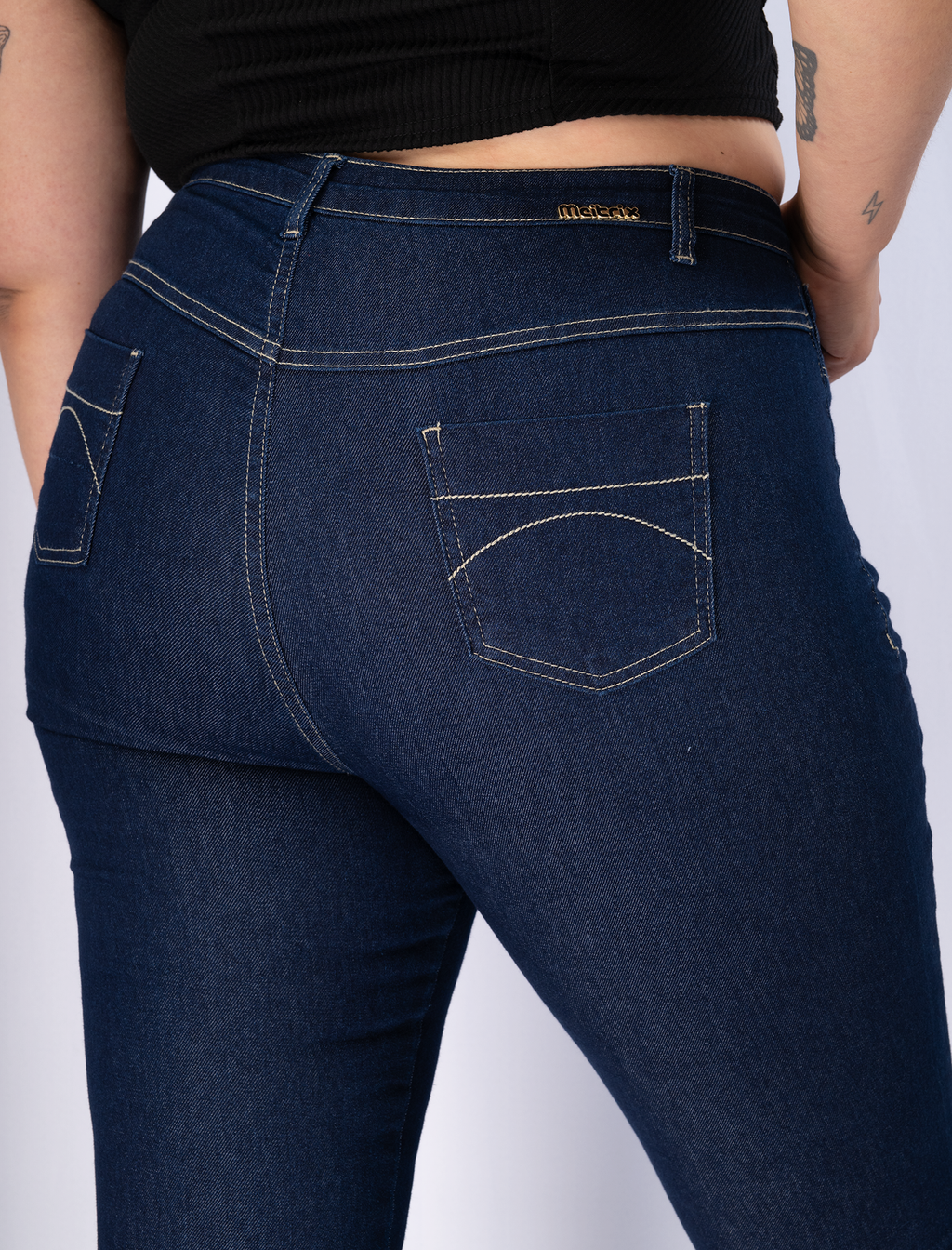 Jeans Pitillo con Faja Modeladora Mujer Talla Grande - Plus Size Chile