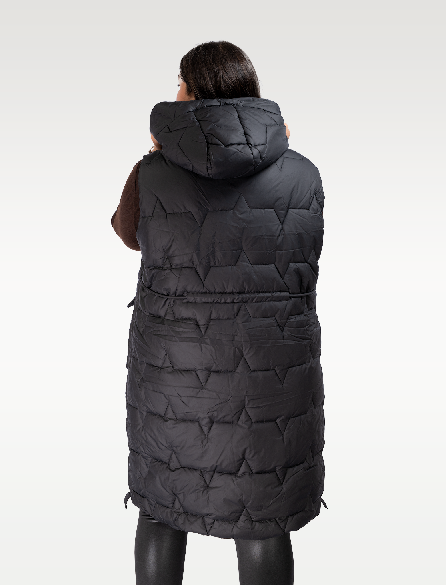 Parka Acolchada Mujer Talla Grande con Gorro - Plus Size Chile