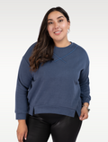 Polerón Rojo Plus Size Cierre Dorado Espalda - Tallas Grandes Chile