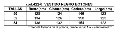 Medidas de prenda