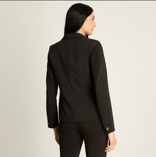 Blazer Negro Mujer Talla Grande - Elegante Plus Size Chile