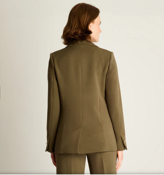 Chaqueta Mujer Entallada con Botón | Talla Grande Chile