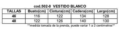 Medidas de prenda