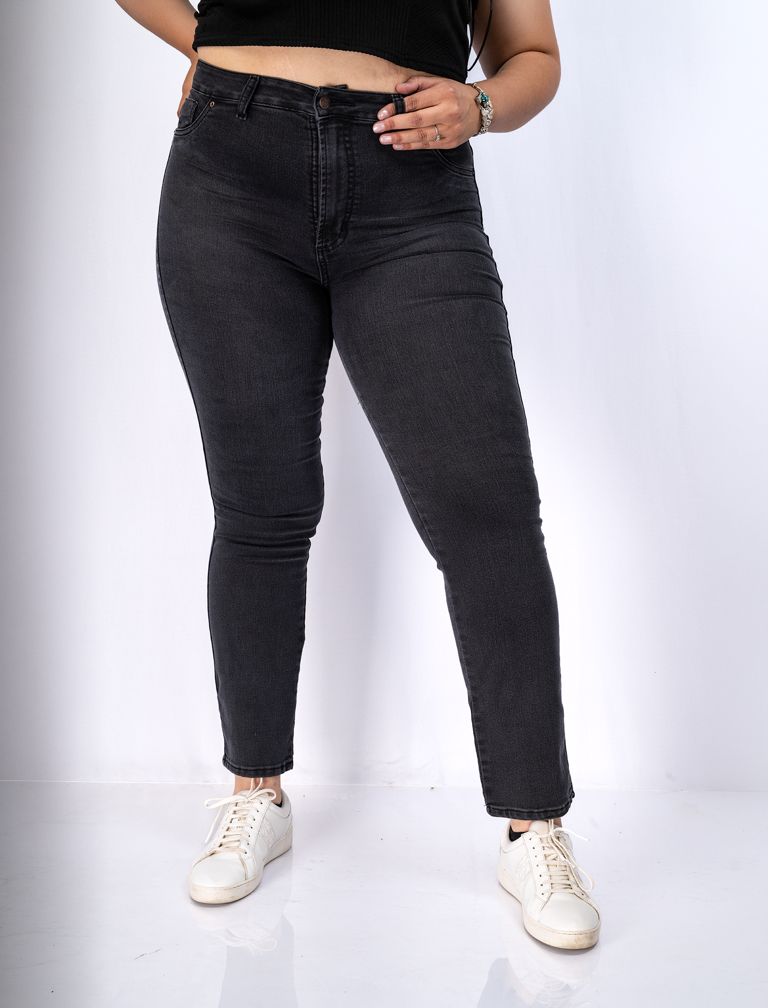 Jeans Recto Mujer Talla Grande Curvy - Plus Size Chile