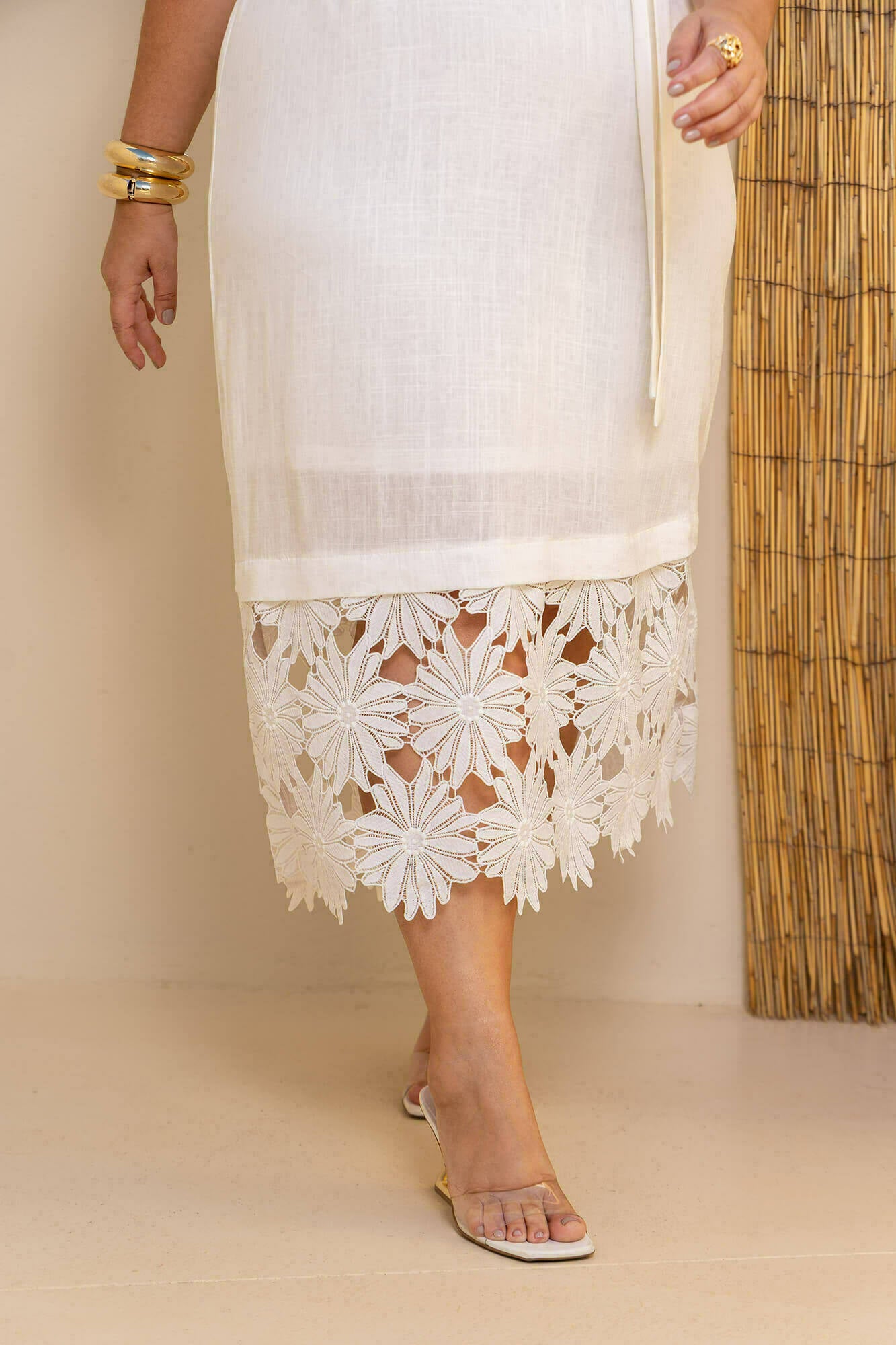 Vestido Lino Mujer Talla Grande - Plus Size Chile