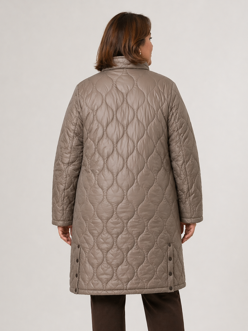 Parka Chaqueta  Larga Mujer Acolchada - Talla Grande - Plus Size Chile