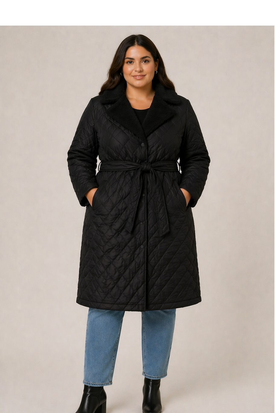 Parka Chaqueta Larga Mujer -Tallas Grandes- Plus Size -Ozare Chile