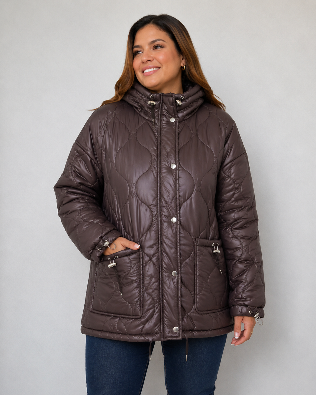 Parka Acolchada  Mujer Talla Grande –  Plus Size - Ozare Chile