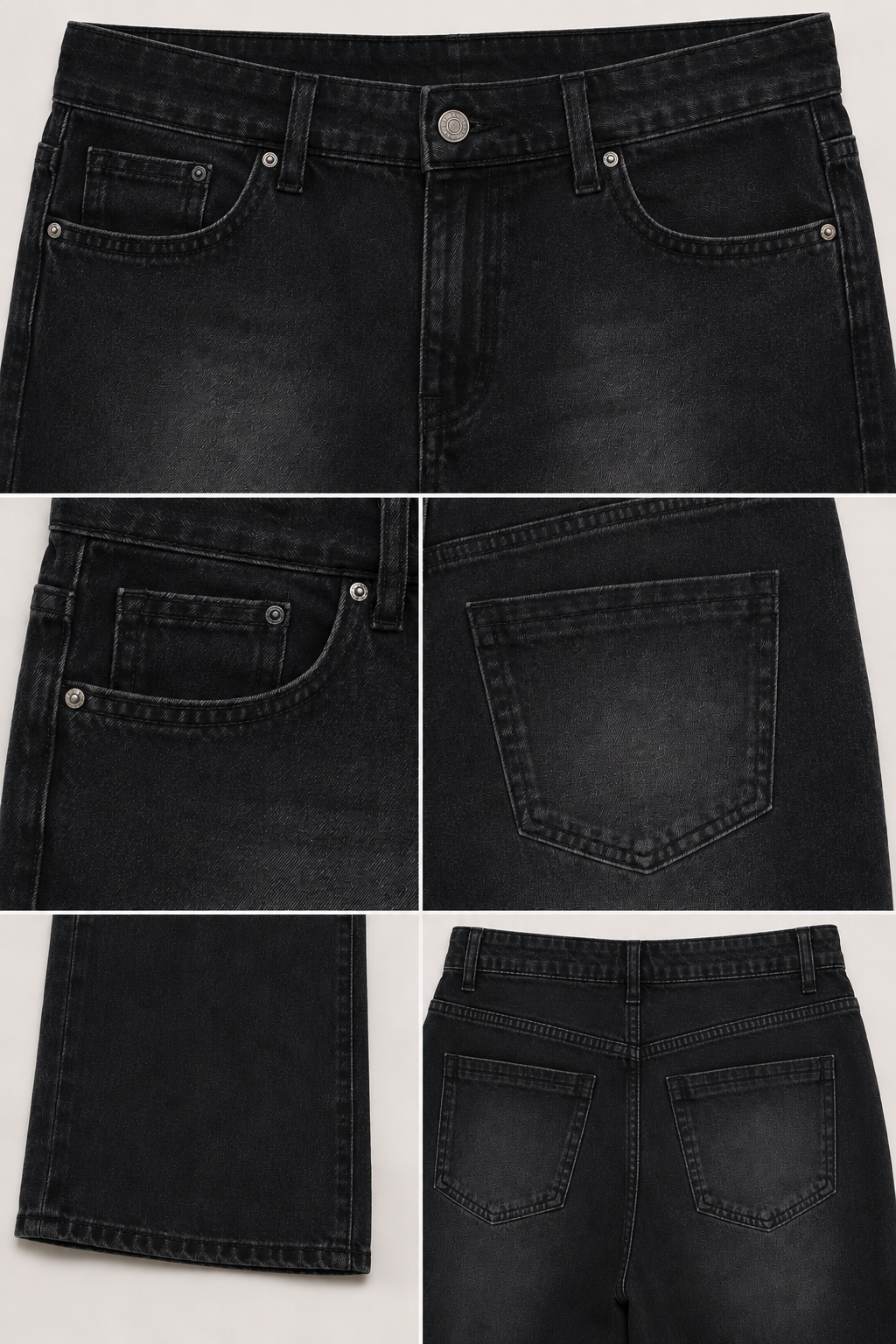 Jeans Wide Leg Tiro Alto Mujer Talla Grande –  Plus Size - Ozare Chile