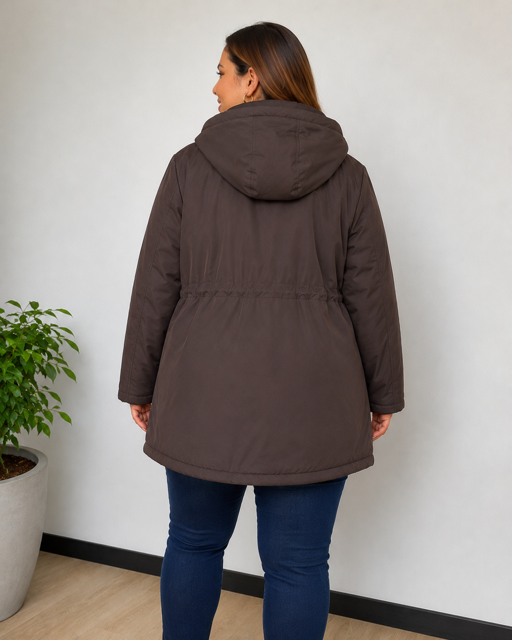 Chaqueta Mujer Impermeable -Talla Grande- Ozare -Chile
