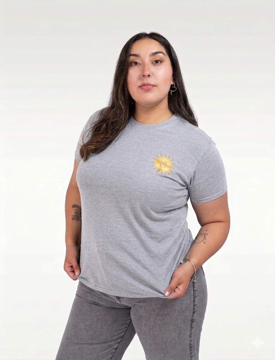 Polera Mujer 100% Algodón Premium - Tallas Grandes Chile