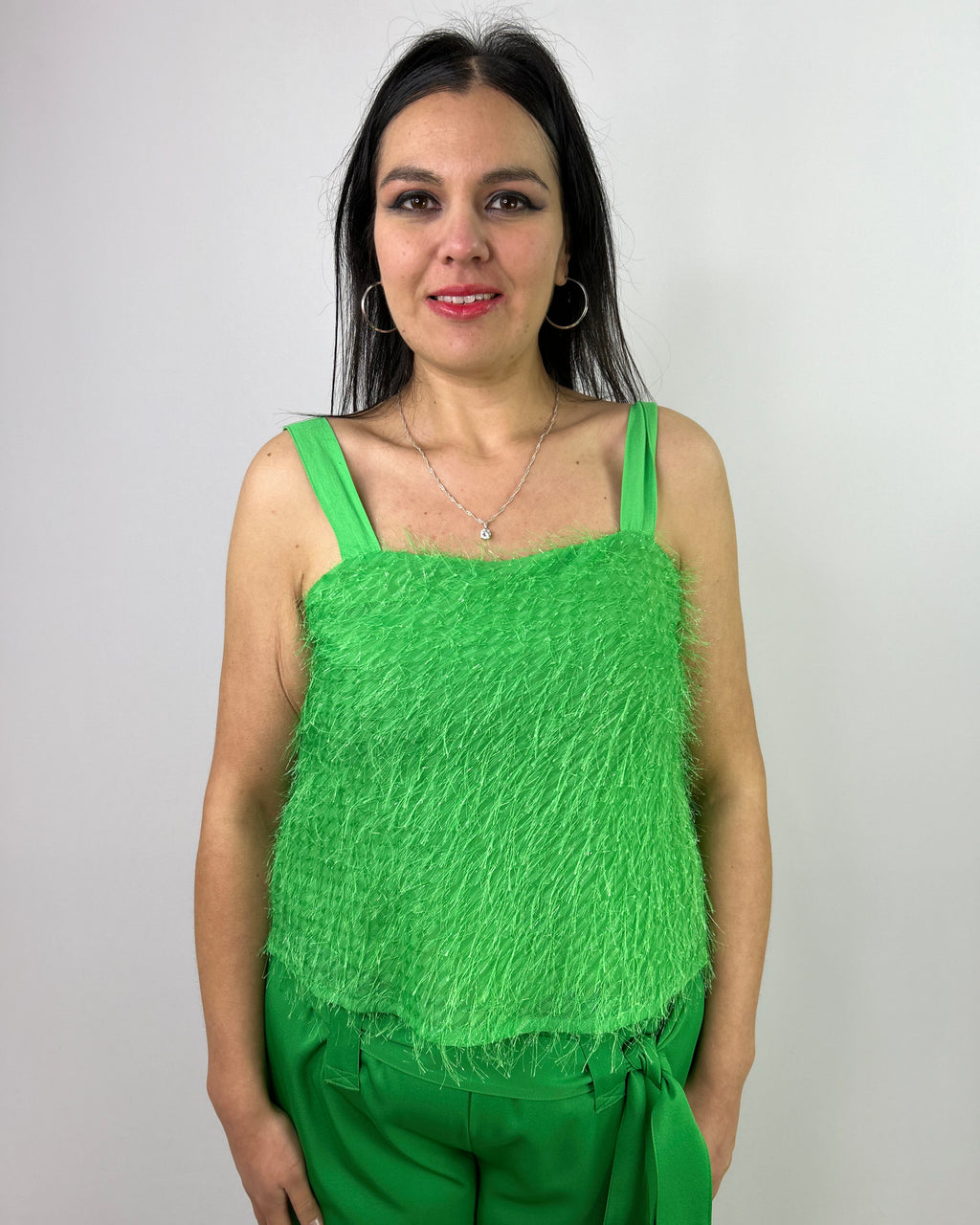Blusa Mujer Fiesta Brillo Talla Grande - Elegante Plus Size Chile