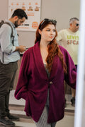 Chaqueta con Solapa Mujer - Abrigada y Estilosa Plus Size Chile