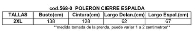Medidas de prenda