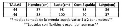 Medidas de prenda