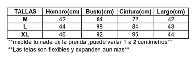 Medidas de prenda