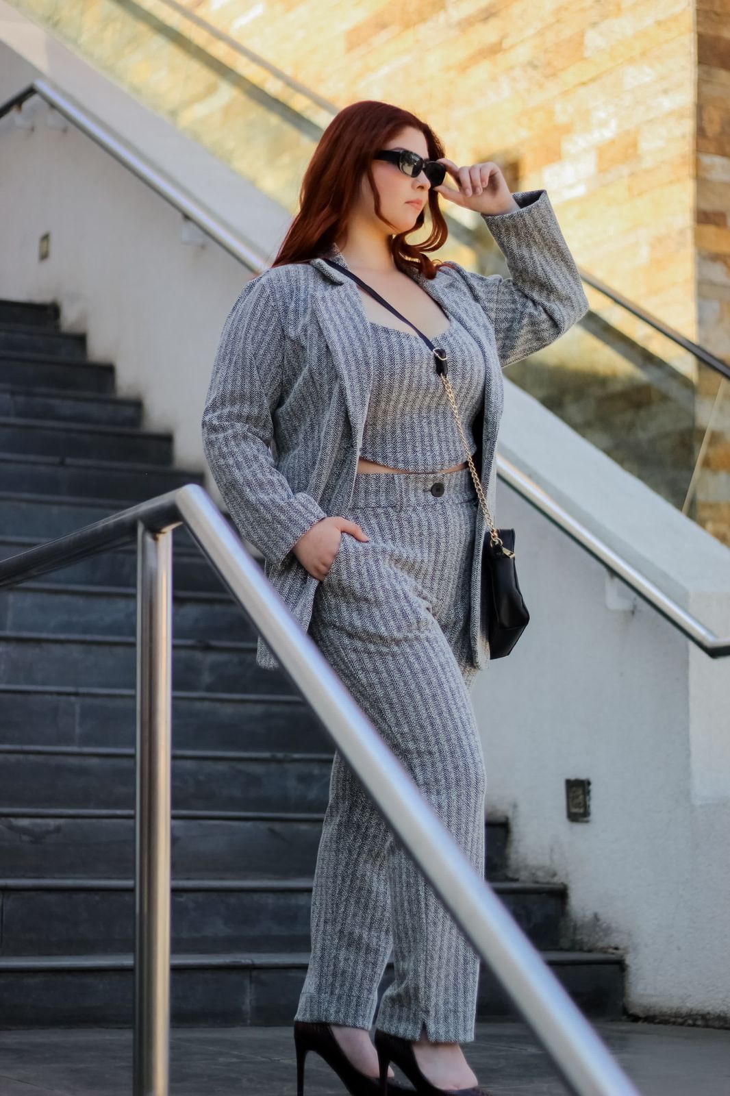 Chaqueta Lanilla Mujer Semi Formal Gruesa - Abrigada Plus Size Chile