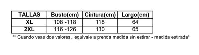 Medidas de prenda