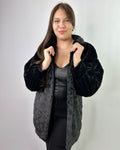 Chaqueta de Piel Mujer Talla Grande Urbana - Plus Size Chile