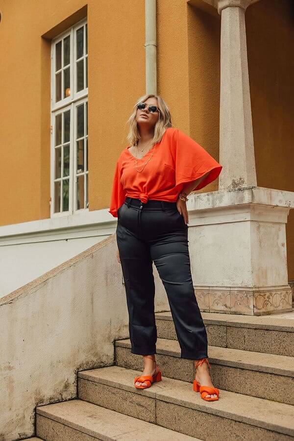 Pantalón Jogger de Vestir Mujer Talla Grande - Curvy Plus Size Chile