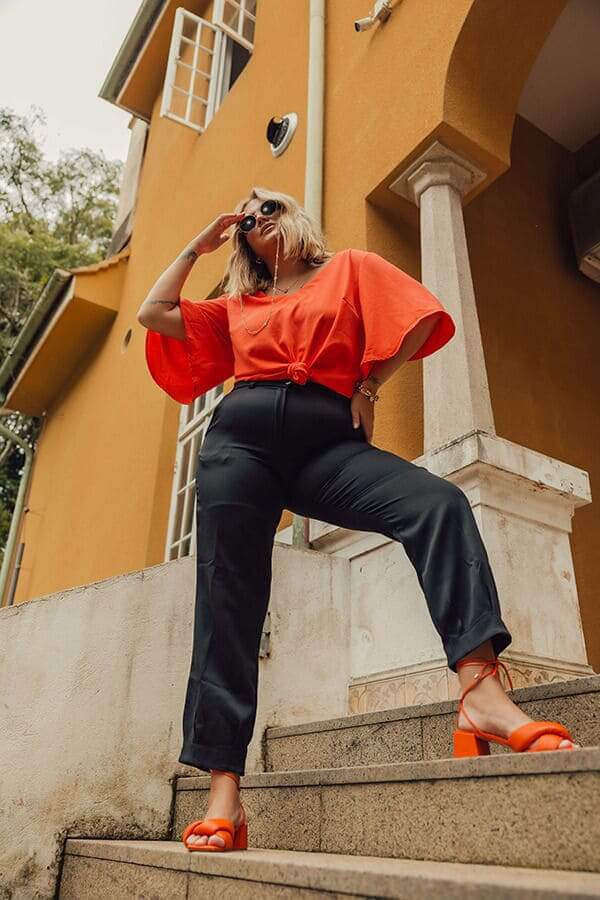 Pantalón Jogger de Vestir Mujer Talla Grande - Curvy Plus Size Chile