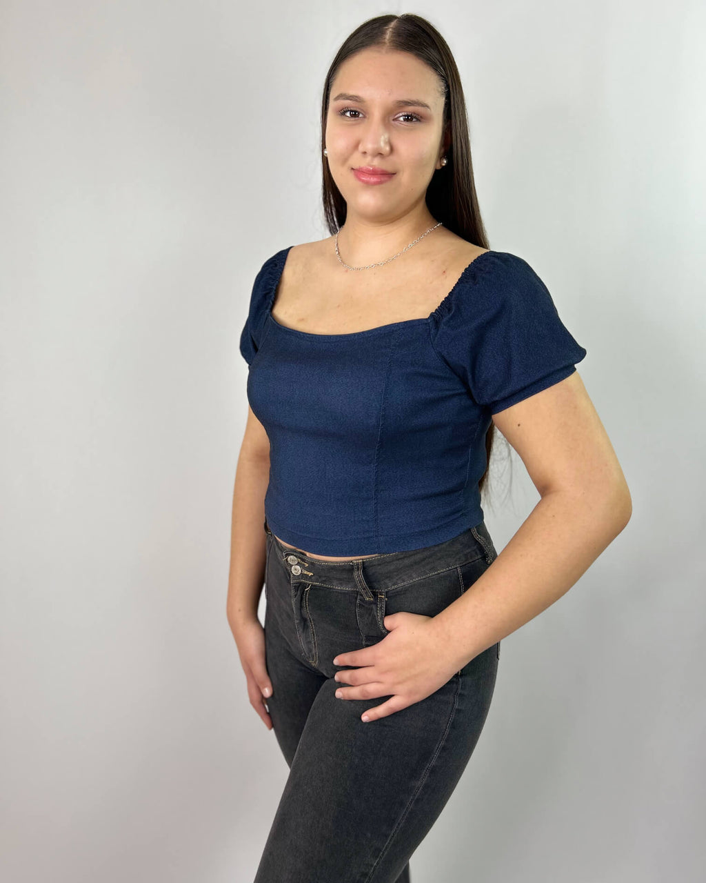 Polera Hombros Descubiertos Mujer Juvenil - Casual Plus Size Chile