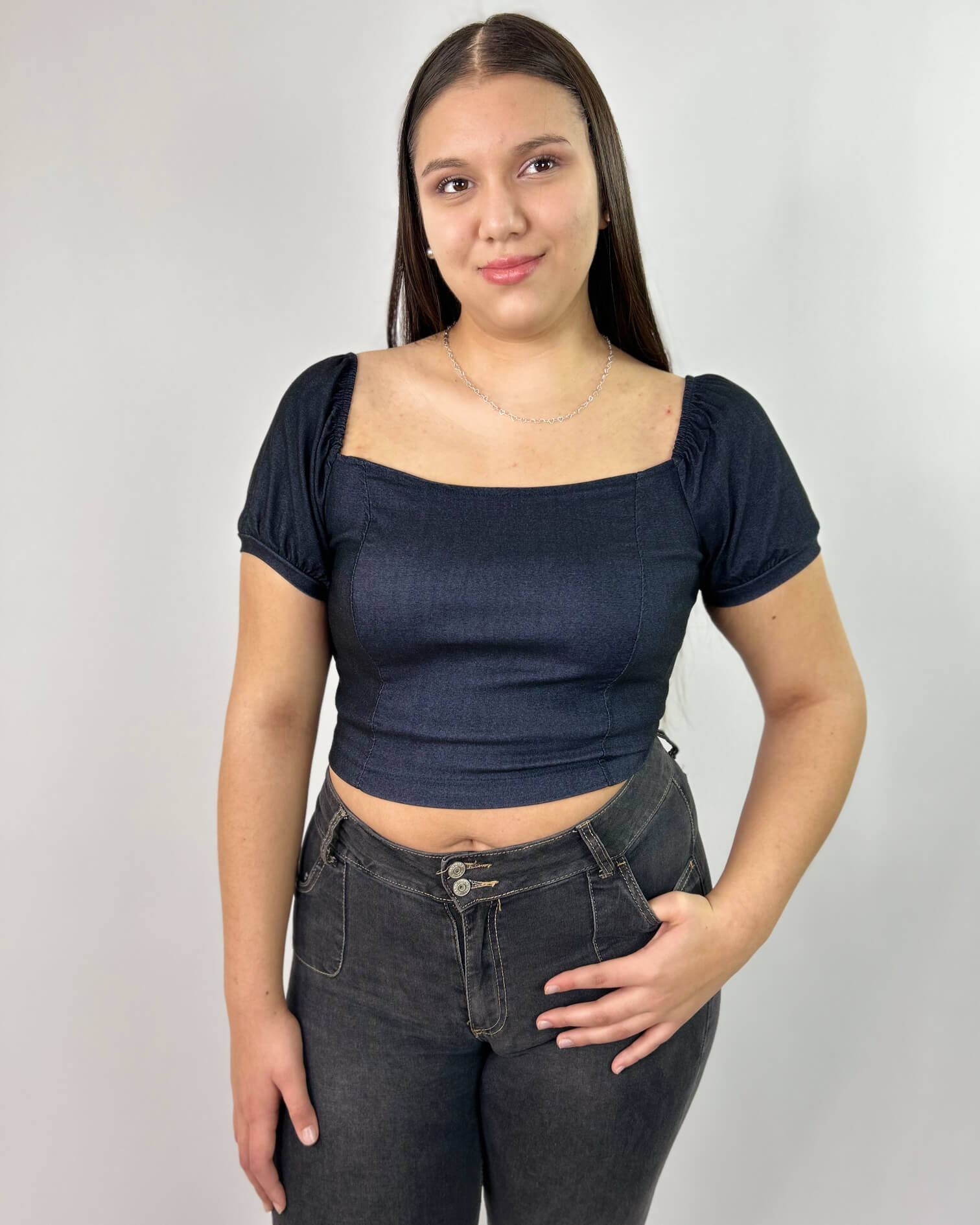 Polera Hombros Descubiertos Mujer Juvenil - Casual Plus Size Chile