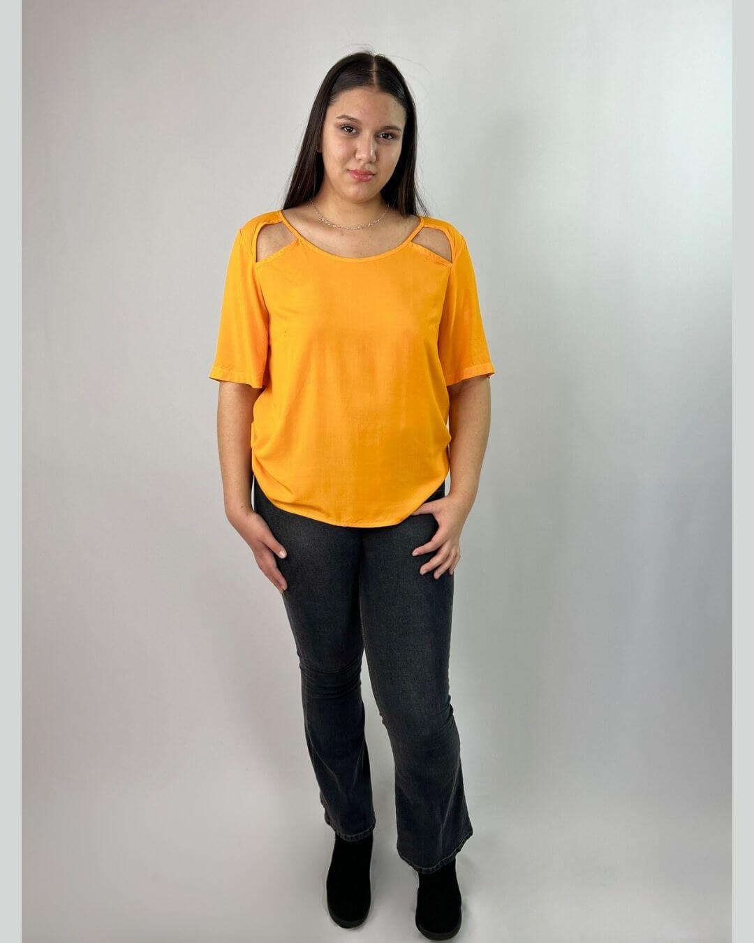 Polera Larga Mujer Diseño Hombros Verano - Plus Size Chile