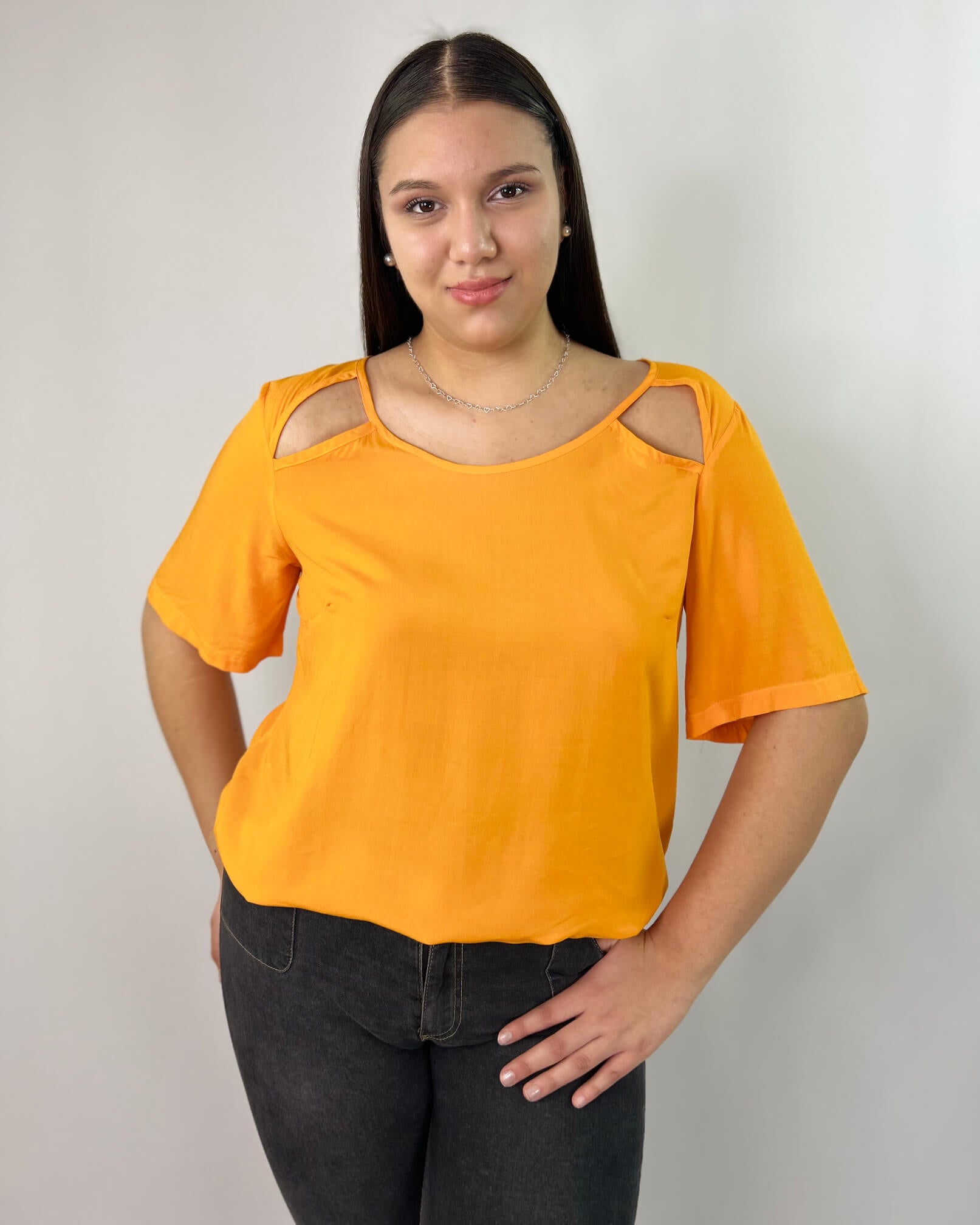 Polera Larga Mujer Diseño Hombros Verano - Plus Size Chile