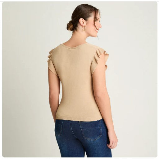 Polera de Hilo Mujer Casual - Liviana y Cómoda Plus Size Chile