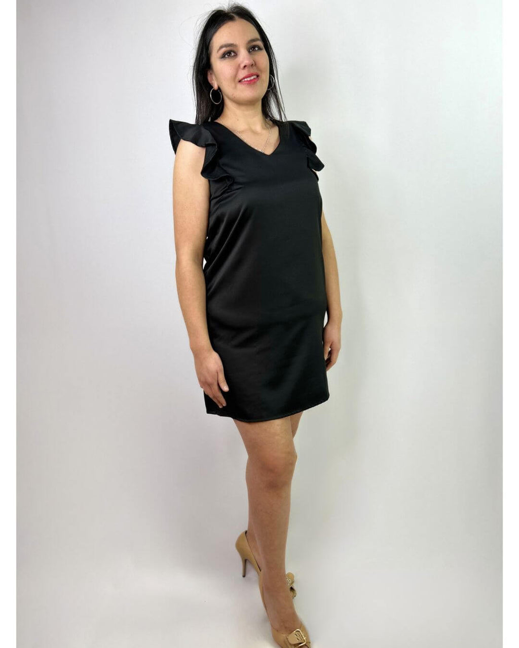 Vestido Satinado Mujer Fiesta - Elegante y Lujoso Plus Size Chile