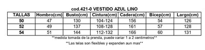 Medidas de prenda